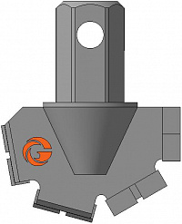 Долото шнековое лопастное ДПО-95.42.Ш27 фото